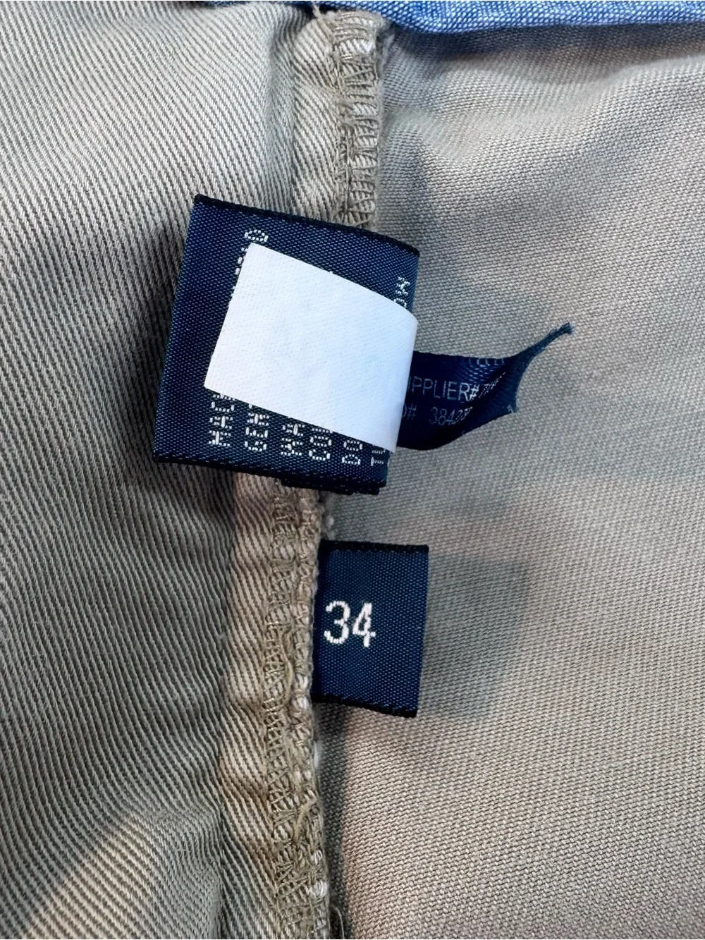 POLO RALPH LAUREN Men’s Cotton Chinos, Classic Fit, Casual, Khaki/Beige, 34W 9I - Picture 3 of 13